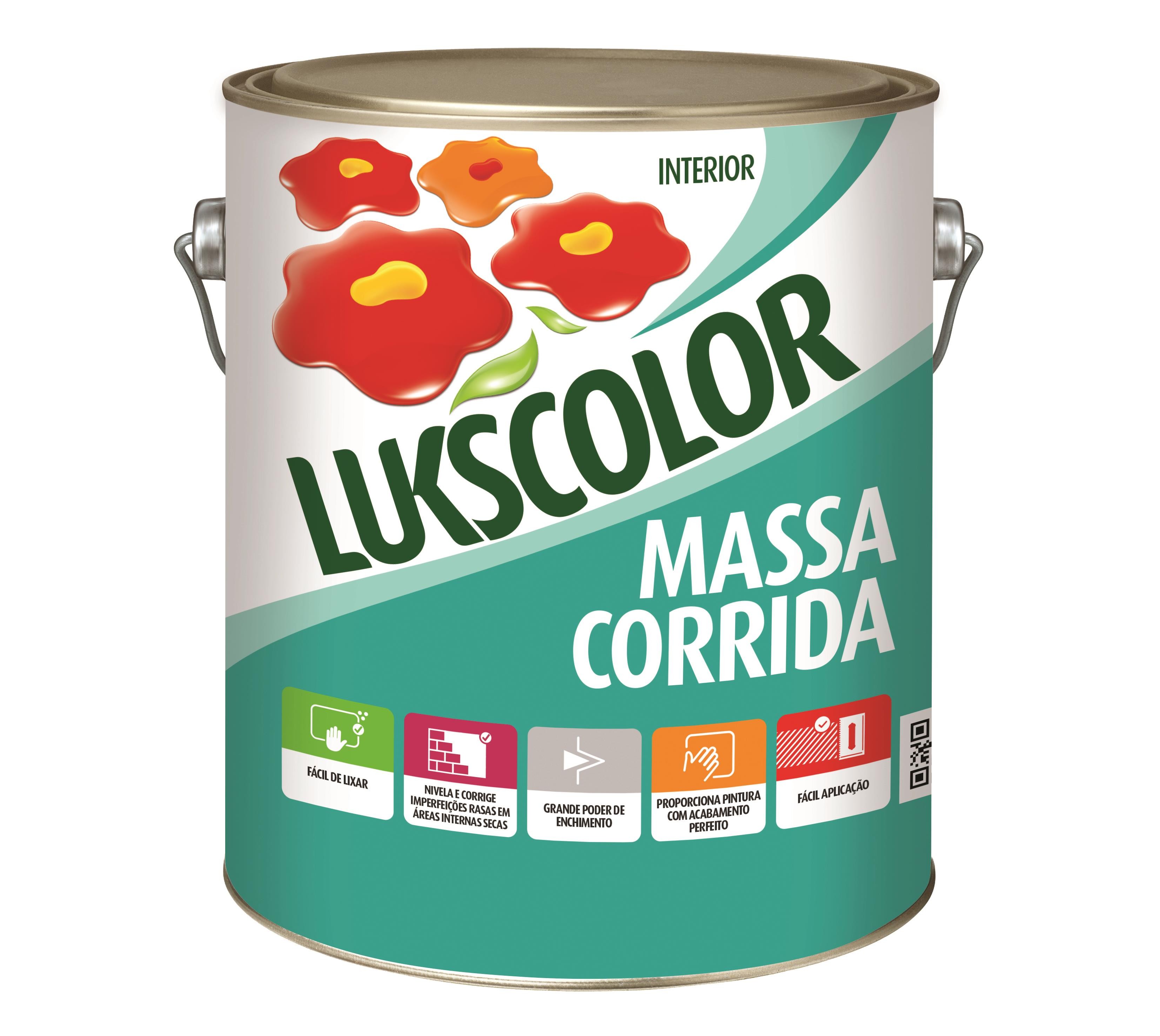 MASSA CORRIDA LUKSCOLOR - 3,6 GL