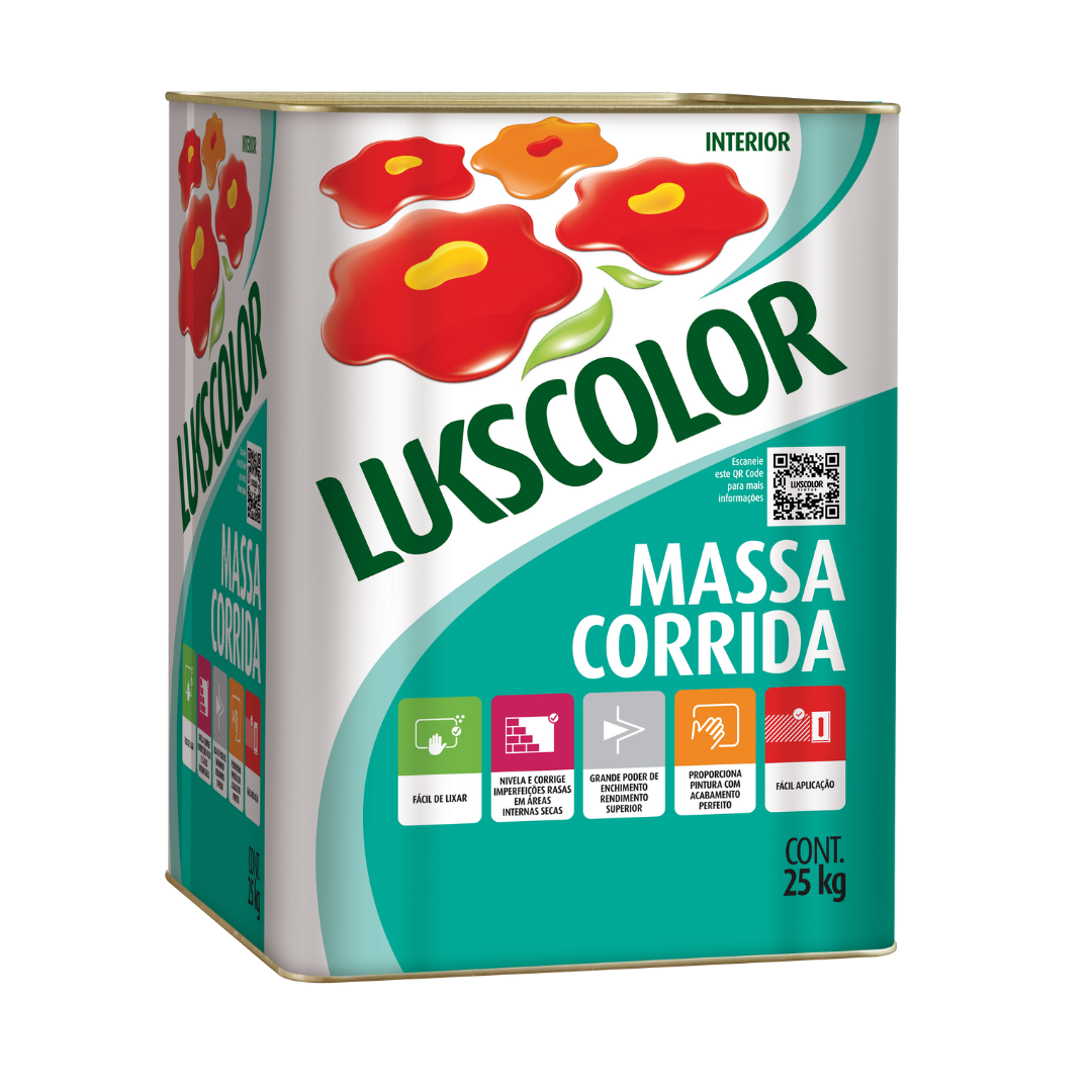 MASSA CORRIDA LUKSCOLOR - 25 KG