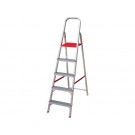 ESCADA DE ALUMINIO 05 DEGRAUS - UNT