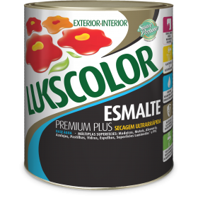 ESMALTE SINTETICO FOSCO BRANCO LUKSCOLOR - 900 ML