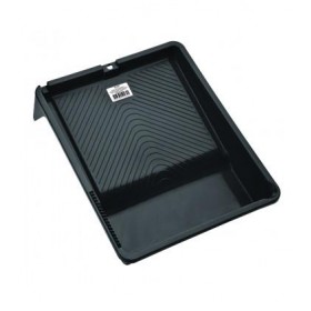 BANDEJA PLASTICA PRETA 23CM ATLAS - UNT