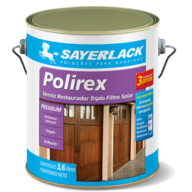 VERNIZ RESTAURADOR PREMIUM POLIREX IMBUIA SAYERLACK - 3,6 GL