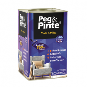PEG&PINTE ACRIL BRANCO NEVE - 18LT