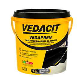 VEDAPREN VEDACIT PRETO - 3,6 GL