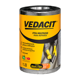 FITA MULTIUSO VEDACIT 10MX20CM - UNT