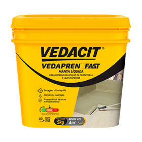 VEDACIT VEDAPREM FAST BRANCO MANTA LIQUIDA - 5 KG