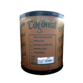 GRAFIATO BRANCO RISC M/10 COLONIAL - 25 K