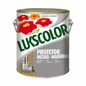 FERROLUKS PROTETOR METAIS CINZA LUKSCOLOR - 3,6 GL